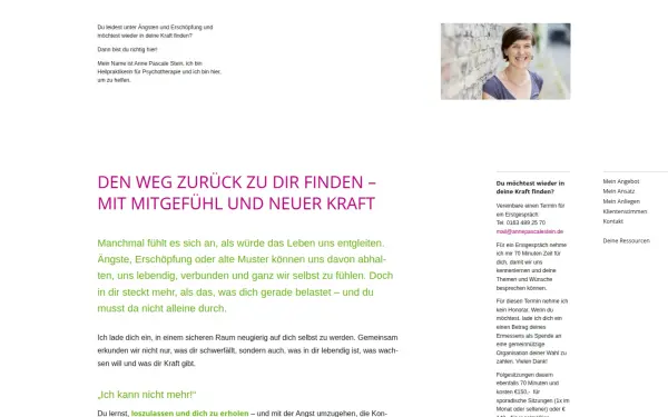 www.annepascalestein.de