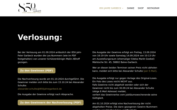 850jahregarbeck.de