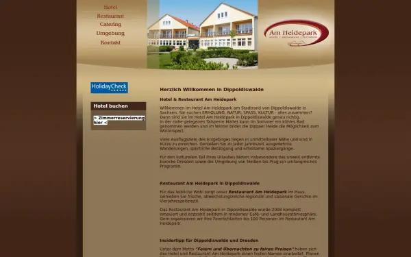 www.hotelamheidepark.de