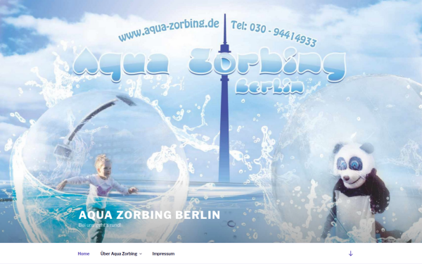 aqua-zorbing.de