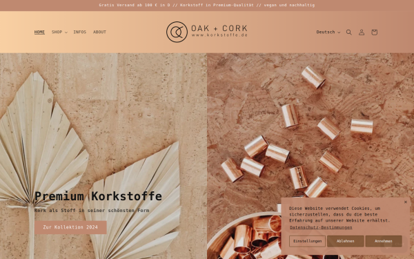 www.korkstoffe.de