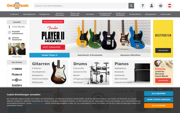 www.gear4music.at