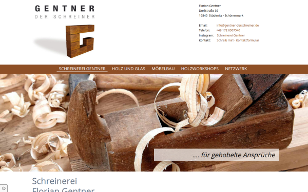 www.gentner-derschreiner.de