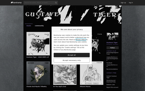 gustavetiger.bandcamp.com