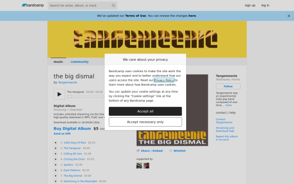 tangemeenie.bandcamp.com