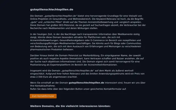 gutepillenschlechtepillen.de