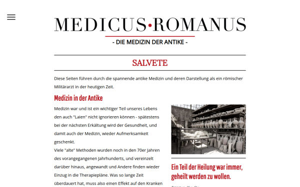 www.medicus-romanus.de
