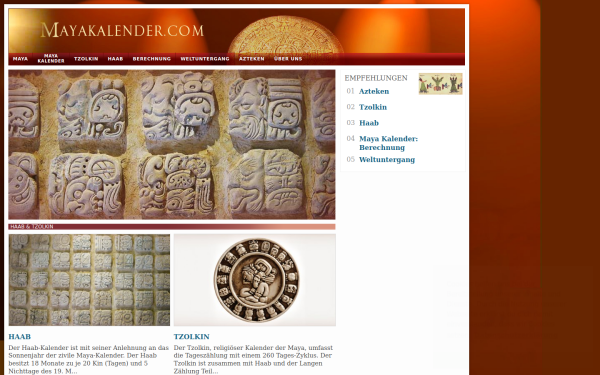 www.mayakalender.com