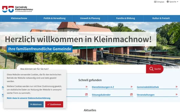 www.kleinmachnow.de