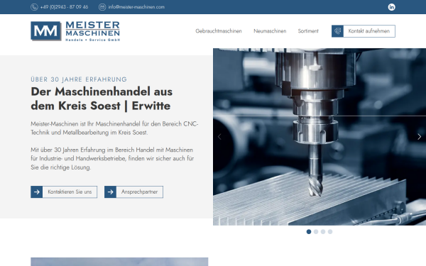meister-maschinen.com