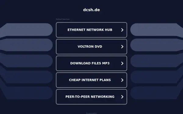 dcsh.de