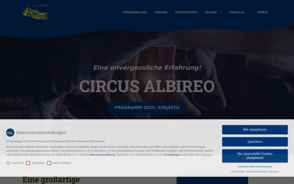 www.circus-albireo.de