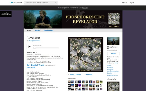 phosphorescent.bandcamp.com