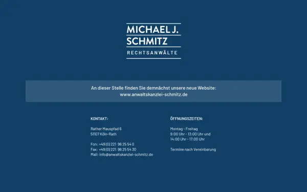 www.anwaltskanzlei-schmitz.de