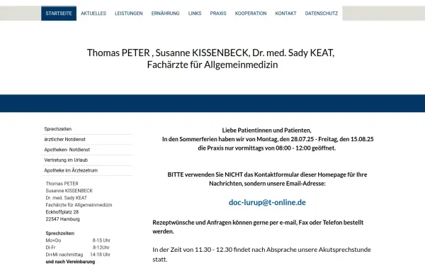 www.allgemeinarzt-lurup.de