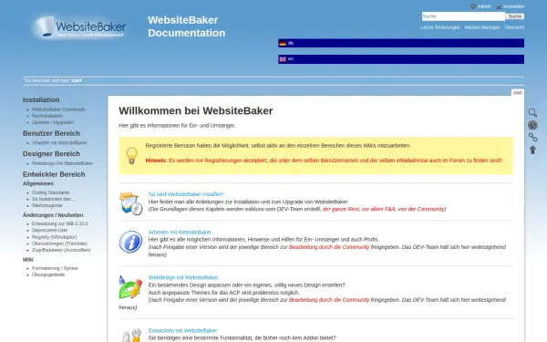 wiki.websitebaker.org