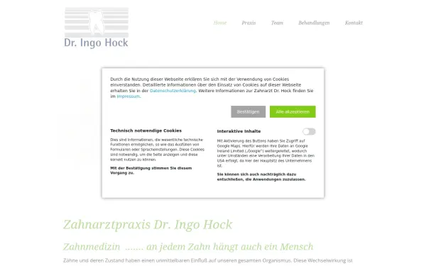 www.zahnarzt-drhock.de