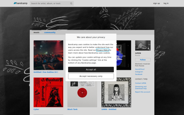 lvrin.bandcamp.com