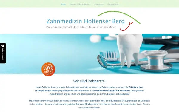 www.zahnmedizin-holtenserberg.de