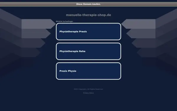 manuelle-therapie-shop.de