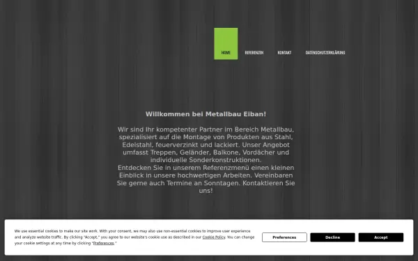metallbau-eiban.de