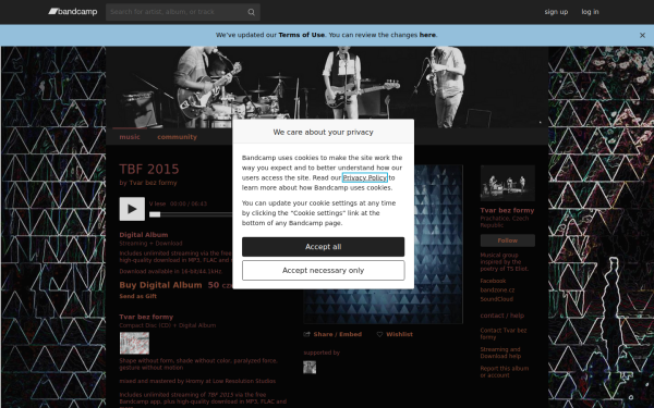 tvarbezformy.bandcamp.com