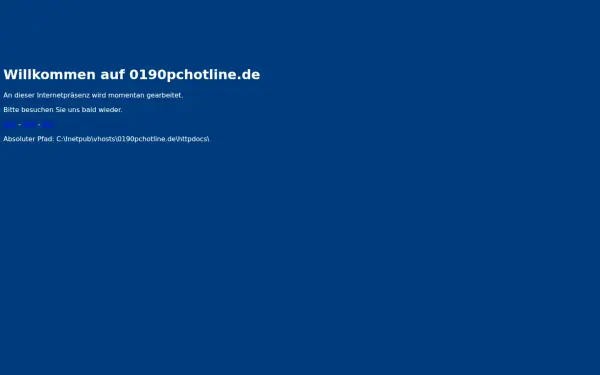 0190pchotline.de