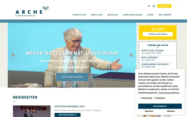 www.arche-gemeinde.de