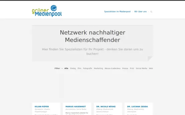 www.gruener-medienpool.de