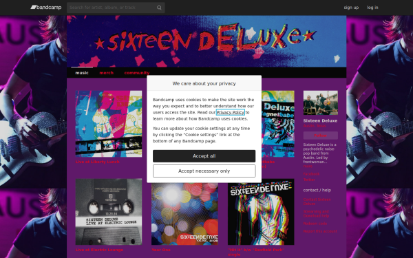 sixteendeluxe.bandcamp.com