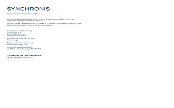 synchronis.de
