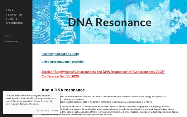 www.dnaresonance.org