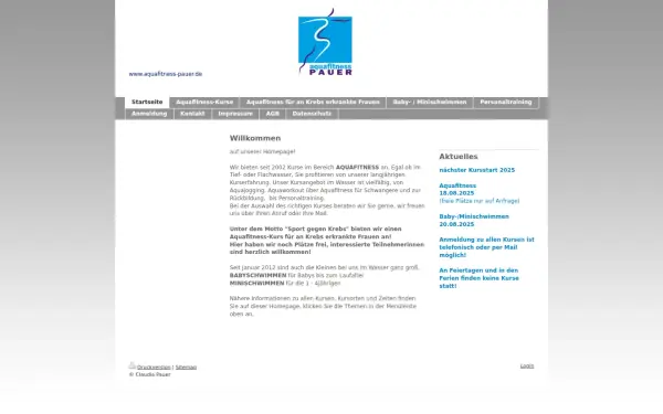 www.aquafitness-pauer.de