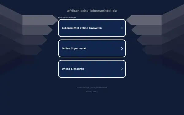 afrikanische-lebensmittel.de