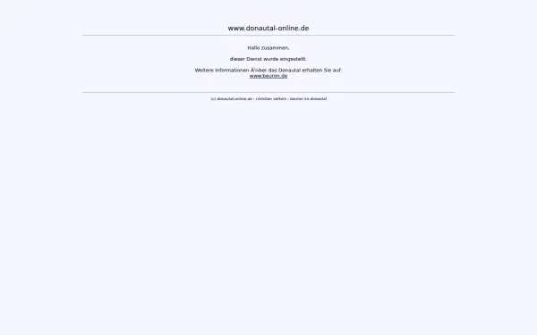 donautal-online.de