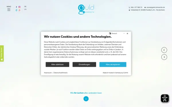 www.guld-zahnaerzte.de