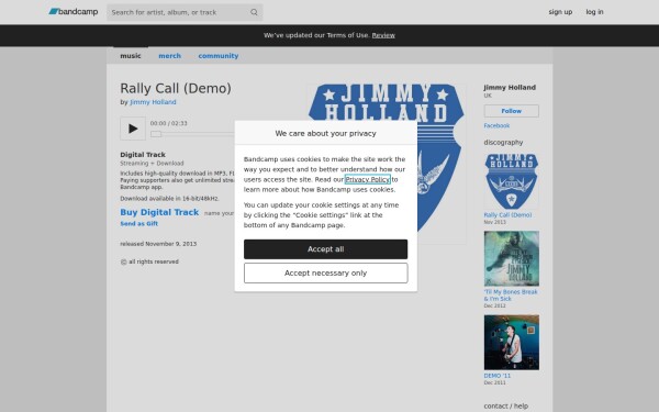 jimmyholland.bandcamp.com