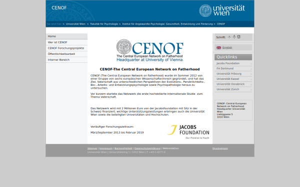 cenof.univie.ac.at