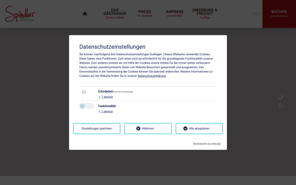 www.gaestehausspindler.de