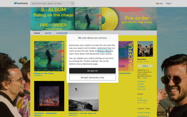 graceful.bandcamp.com