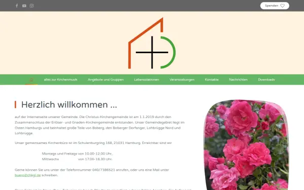 www.christus-kirchengemeinde-lohbruegge.de
