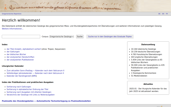 gregorien.info