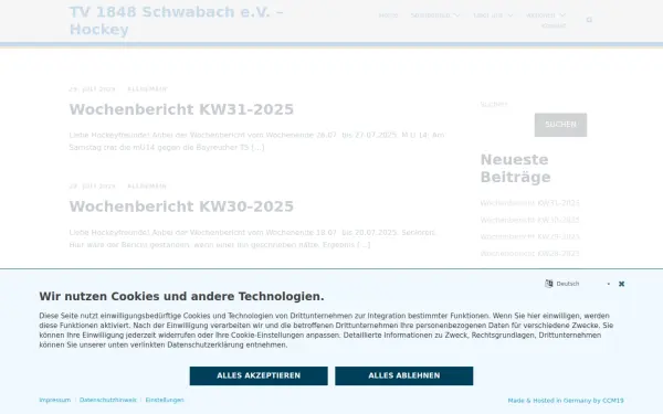hockey.tv1848schwabach.de