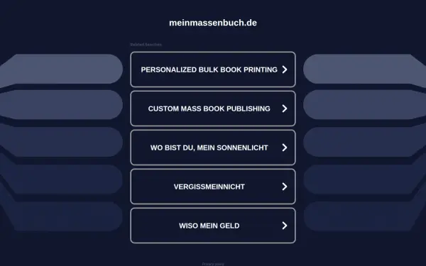 meinmassenbuch.de