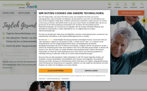 www.gesundheitswissen.de