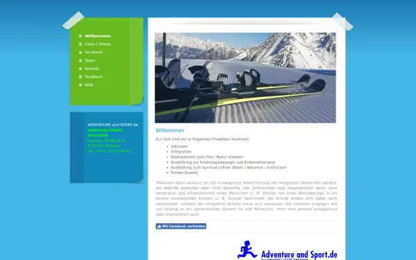 www.adventureandsport.de