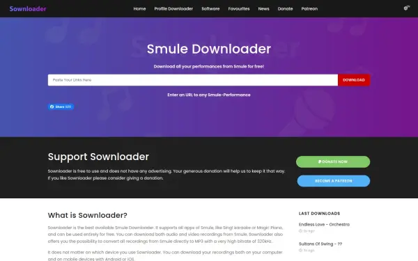 sownloader.com