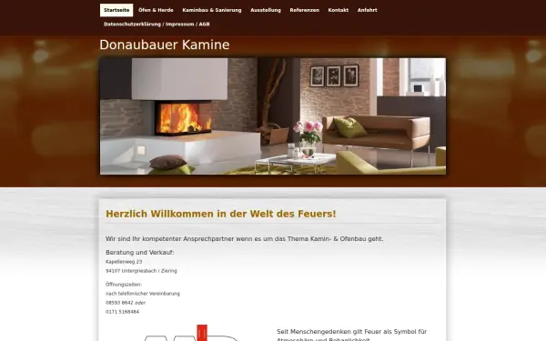donaubauer-kamine.de