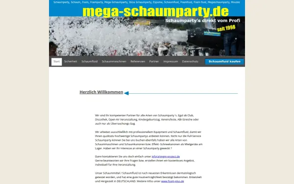 mega-schaumparty.de