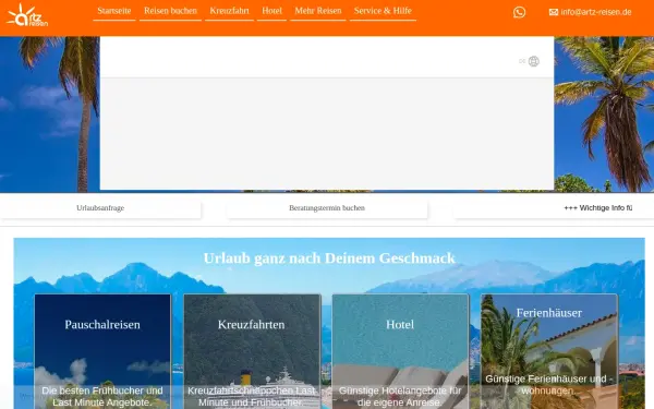 artz-reisen.de